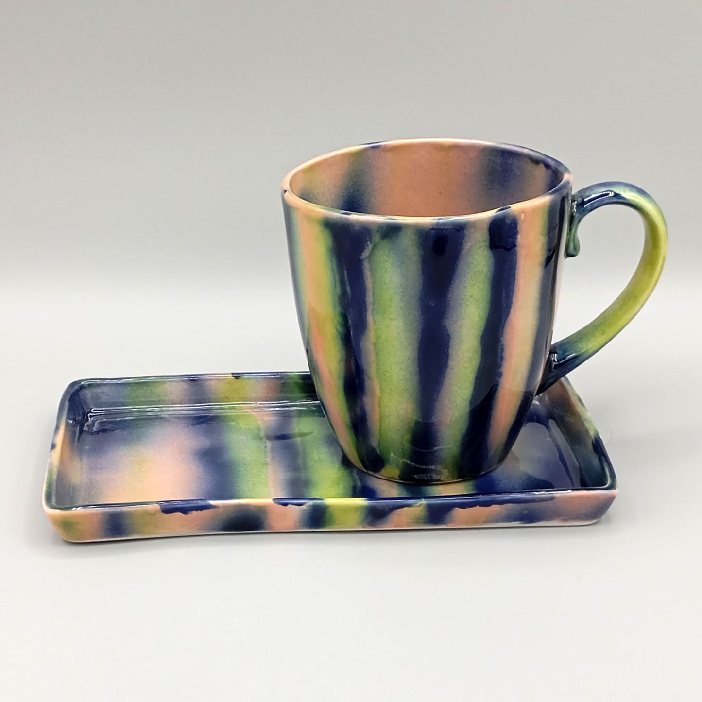 Райета, комплект от чаша и чиния