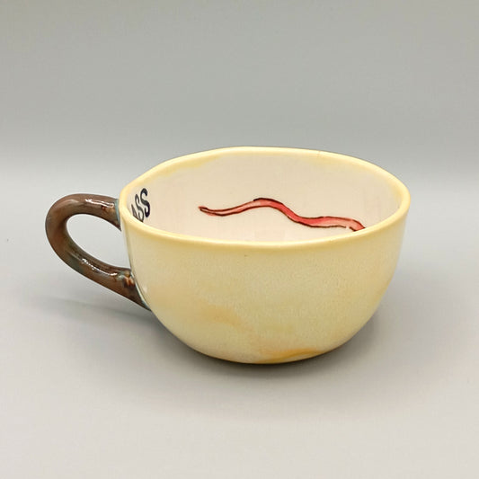 Крещащ Опосум, чаша за капучино, 180ml