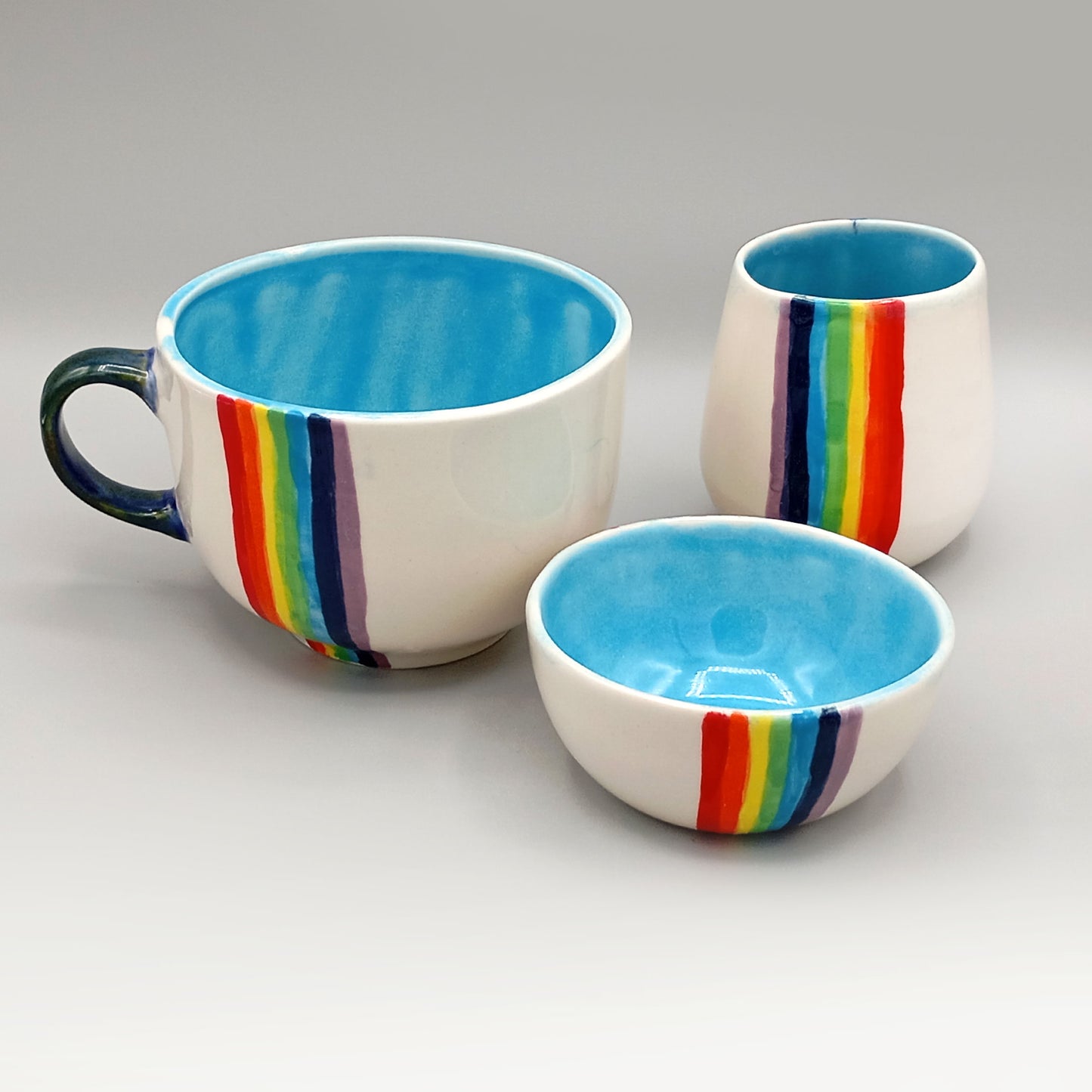 Дъга, комплект чаши