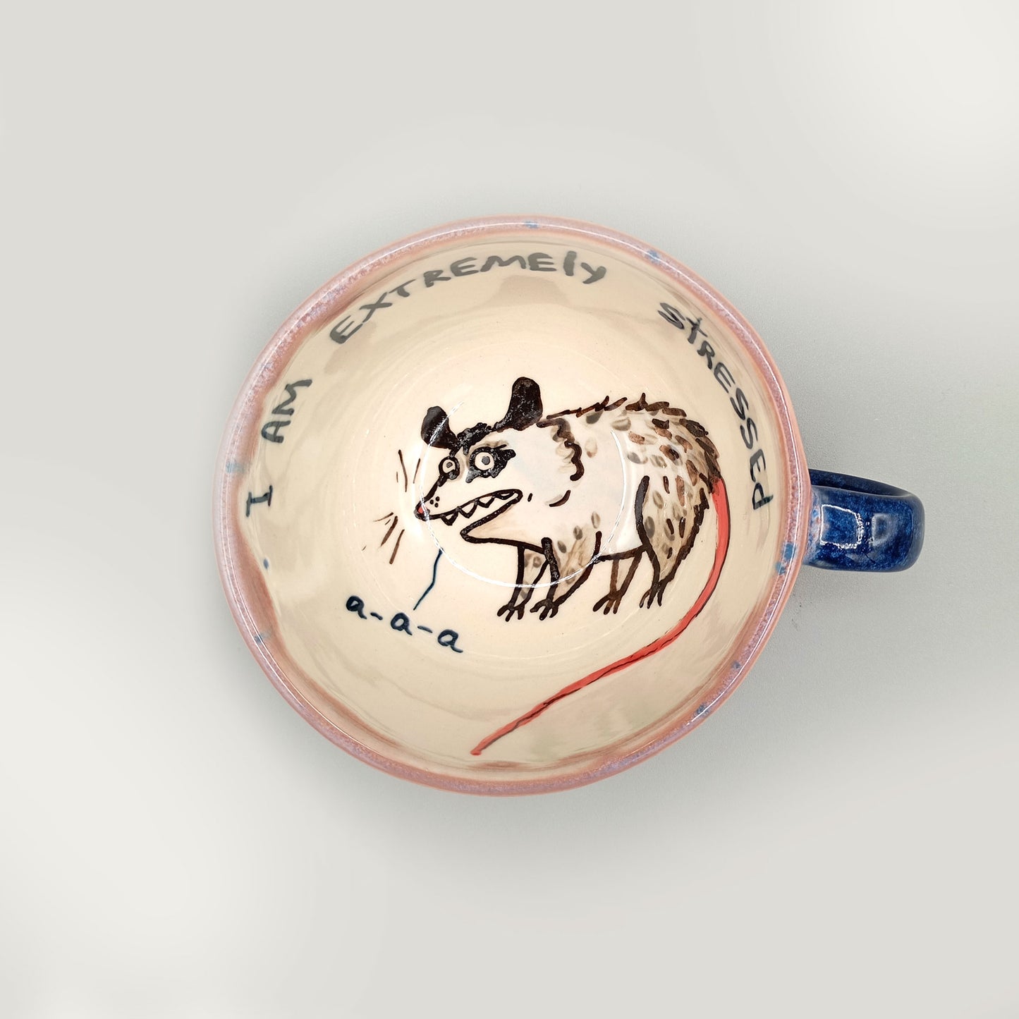 Стресиран опосум, чаша за капучино, 180ml