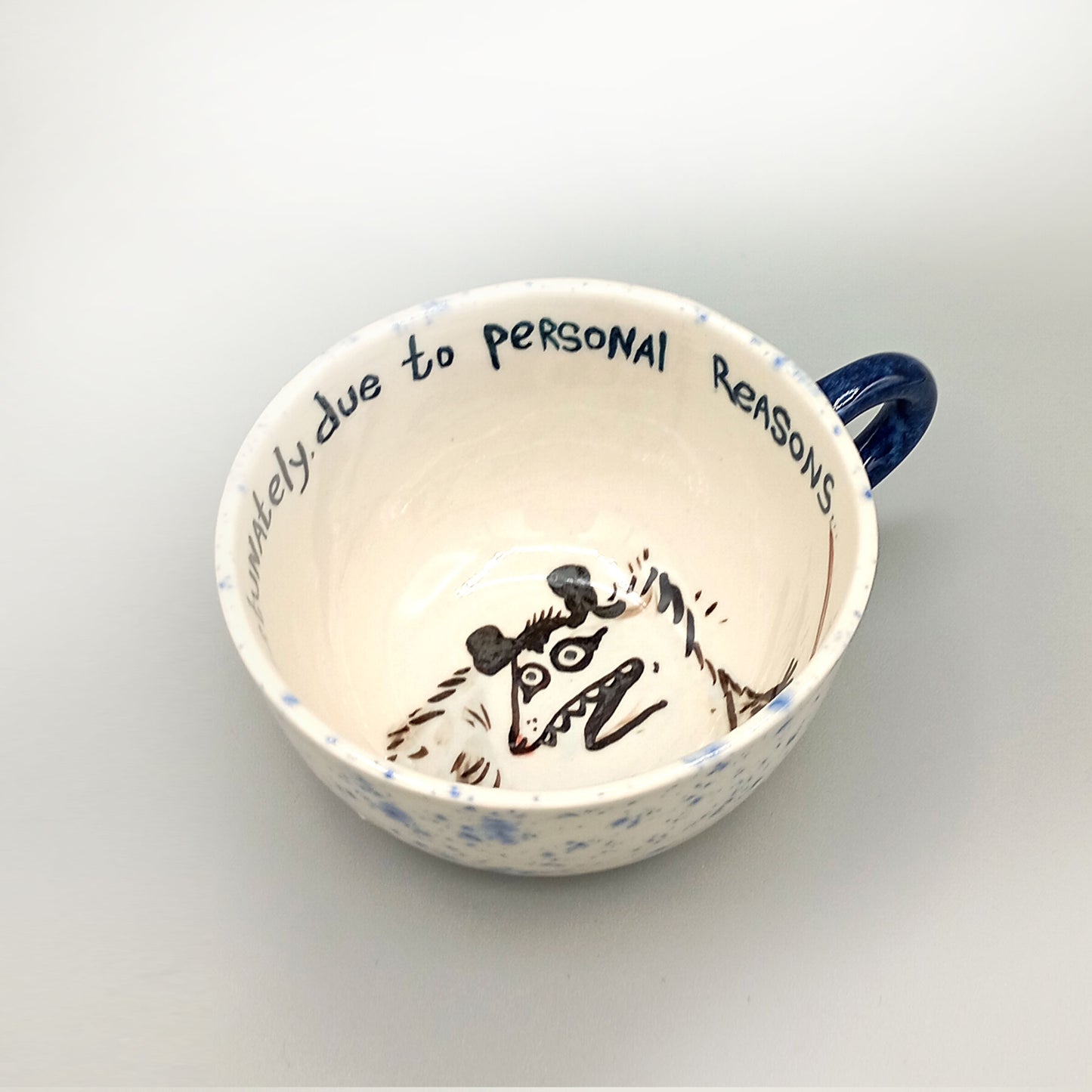 Стресиран опосум, чаша за капучино, 180ml