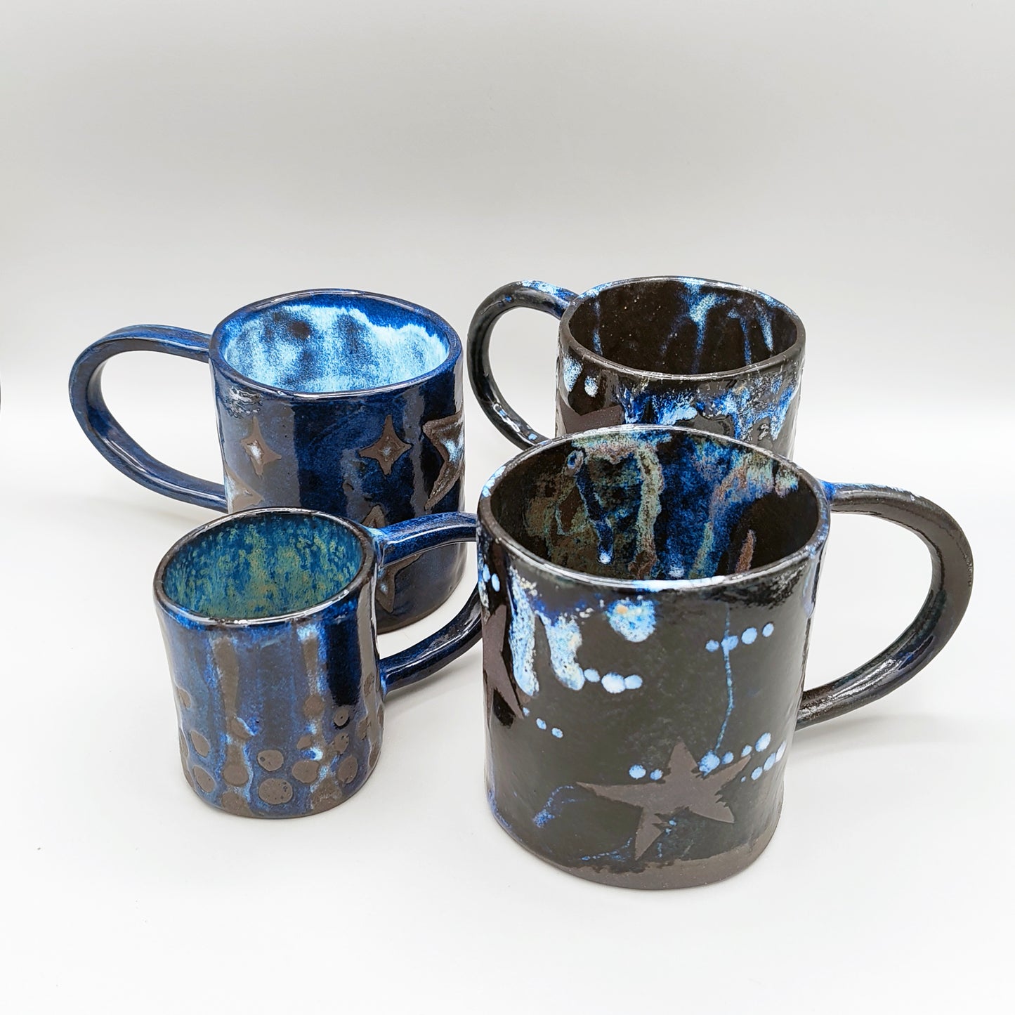 Звезди, комплект чаши